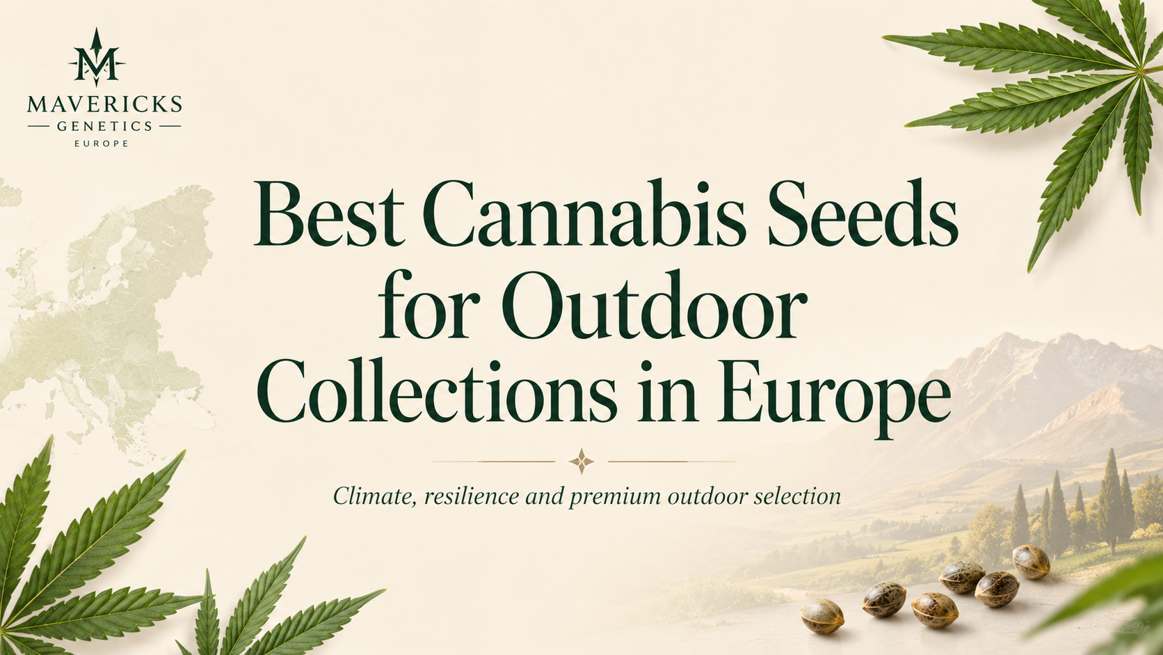 Best Cannabis Seeds for Outdoor Collections in Europe