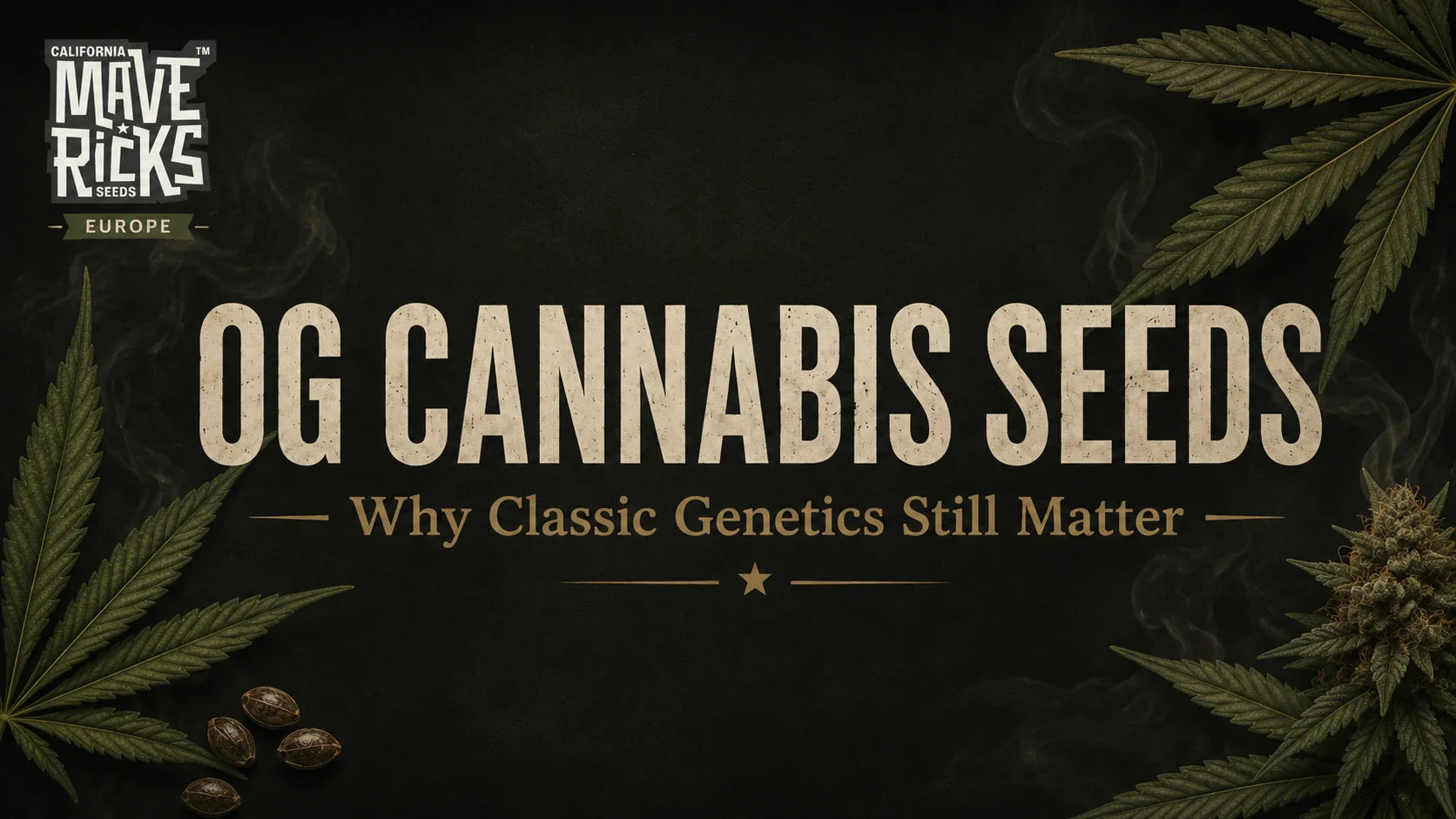 OG Cannabis Seeds: Why Classic Genetics Still Matter